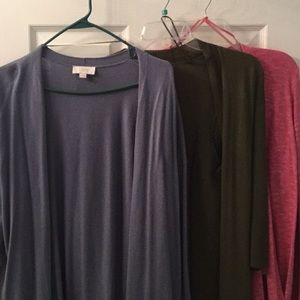 Cardigans for sale! Name brands. Bundled price for all 3!